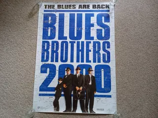 BLUES BROTHERS 2000 filmposter.