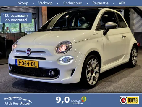 Fiat 500 Cabrio 1.0 Hybrid Dolcevita Navigatie | Android-Carplay | Leder | Cruise | Airco