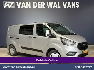 Ford Transit Custom 2.0 TDCI 131pk L2H1 Dubbele Cabine Euro6 Airco | 5-Zits | Camera | Apple Carplay