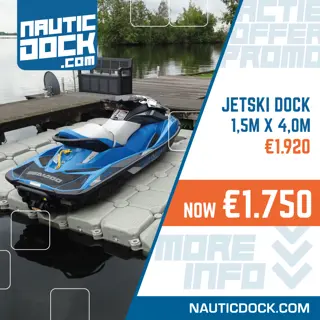 Bootlift 1,5 x 4,0 m | NauticDock | JETPORT | Waterscooter