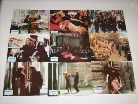 CAMORRA lobbycard set.