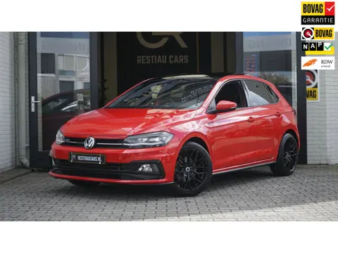 Volkswagen Polo 1.5 TSI R-Line AUTOMAAT|ACC|CAMERA|CARPLAY|DAB|FULL LED|KEYLESS|NAVIGATIE|MODE|PANOR