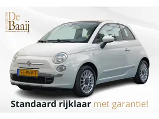 Fiat 500 1.2 Lounge | Airco | Cabrio | 15'' licht metaal