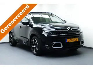 Citroën C5 Aircross 1.6 181Pk Shine. Panodak, 360 Camera, Half Leer, StoelVerw, 18"LMV, Haak 1500kg
