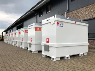 Tolsma Kiwa IBC 3000 liter dieseltank nieuw ! (bj 2024)