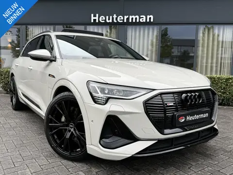 Audi e-tron 50 Quattro S line Black Edition/Pano/Krijt/96%SOH