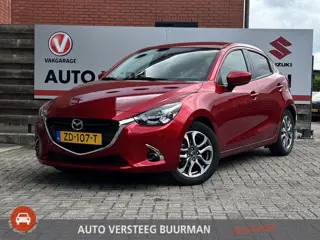 Mazda 2 1.5 Skyactiv-G GT-M Head-up Display, Camera, Half leer/alcantara Bekleding, Camera, Keyless 