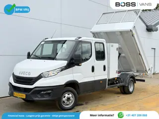 Iveco Daily 35C16 3.0 Dubbele Cabine Kipper Dubbellucht 3,5t Trekhaak 6 Stoelen Airco Cruise Control