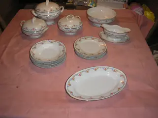 Servies rfh czechozlowakia - schalen, sauskom, borden