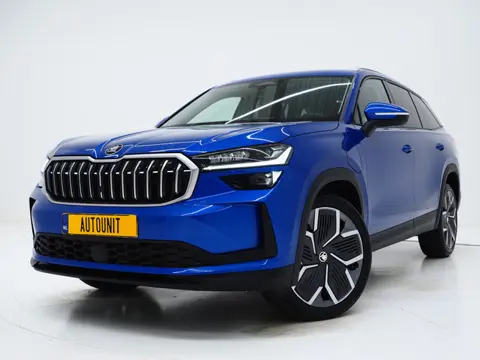 Škoda Kodiaq 1.5 TSI PHEV | Leder | HUD | Camera | Sfeerlicht | Keyless | Adaptive Cruise | Memory |