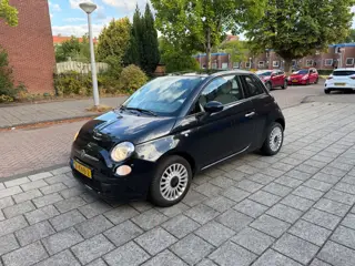 Fiat 500 1.2 Lounge Automaat Panorama Airco Black Edition