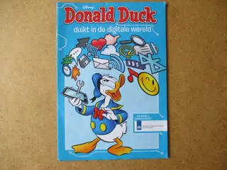 Donald duck digitale wereld adv7907