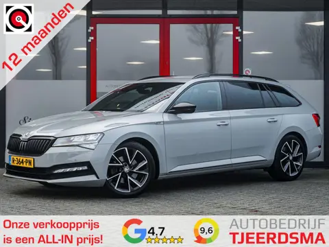 Skoda Superb Combi 1.5 TSI ACT Limited Sportline | Trekhaak | 1e Eigenaar | BTW | Adaptieve Cruise C