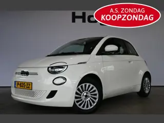 Fiat 500 Action 24 kWh Automaat Clima Cruise Control Carplay Dealer Onderhouden! Inruil Mogelijk!