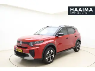 Citroen Ë-C3 Aircross Max 113pk 44 kWh | Navigatie | 3 fasen | Climate control | Zwart dak | Dakrail