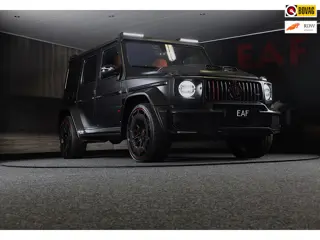 Mercedes-Benz G-klasse 63 Edition 1 BRABUS UITVOERING / Mat Zwart / Acc / Dode Hoek / Leder / Open D