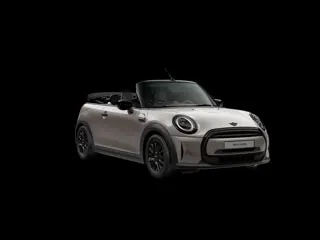 MINI Cabrio 1.5 Cooper Classic Aut. | Navigatie | Leder | PDC | Black Pack | 16"LM | Rooftop Grey