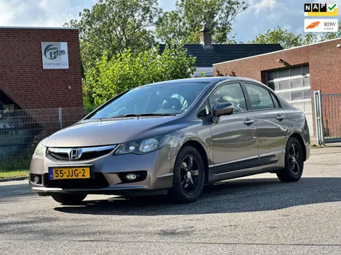 Honda Civic 1.3 Hybrid Comfort Automaat*Leder*Carplay*Cruise*Stoelverwarming*Clima*NAP*LM velgen*