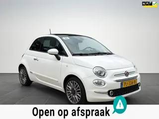 Fiat 500 0.9 TwinAir Turbo Lounge Panoramadak|Cruise|Clima