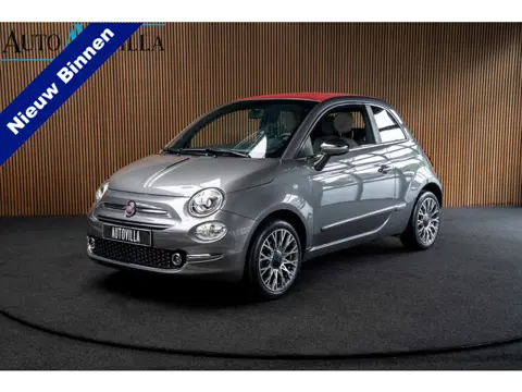 Fiat 500C 1.0 Hybrid Dolcevita Navi Leer Cruise PDC Carplay Zwarte binnenhemel LM velgen