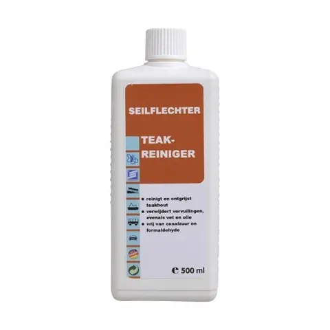 Teak reiniger + glansmiddel 500ml Seilflechter