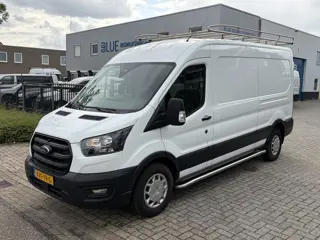 Ford Transit 330 2.0 TDCI 130PK MHEV L3H2 Trend ✓ 3-zits ✓ navigatie ✓ camera ✓ imperiaal ✓ trekhaak