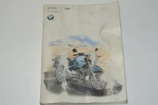 INSTRUCTIEBOEKJE BMW R 1150 R 2001 - 2005