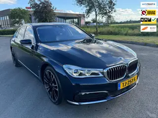BMW 7-serie 740e iPerformance High Executive, Aut, Leder, Stoel/Stuurverw, Acc, Cam, Geen import, Na