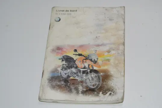 INSTRUCTIEBOEKJE BMW R 1150 GS 1999 - 2001