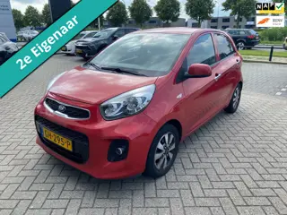 Kia Picanto 1.0 CVVT 5-deurs 2e eig. 157.000km. Clima Cruise LED Zuinig