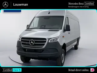Mercedes-Benz Sprinter 319 CDI L4H2 Pro 4x4 Nieuwstaat Distronic Elektrische-Schuifdeur Parkeerpakke