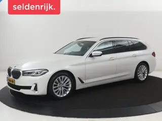 BMW 5-serie Touring 520i High Executive Edition | Leder | Elektrische stoelen | Stoelverwarming | Cr