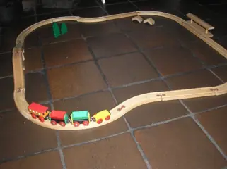 Houten trein, Eichorn