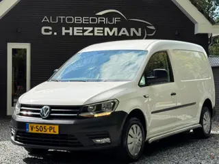 Volkswagen Caddy 2.0 TDI L2H1 DSG Maxi Highline Cruise Control Airco Navigatie Trekhaak AUX USB