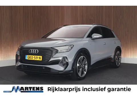Audi Q4 e-tron 50 299pk quattro S edition 77 kWh SOH 90% Trekhaak Camera Leder Memory Navigatie 2x S
