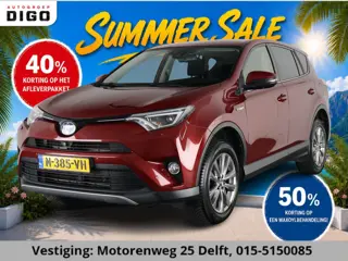 Toyota RAV4 2.5 HYBRID AWD 1650 KG TREKGEWICHT GARANTIE 2029!  TREKHAAK . PARKEERSENSOREN VOOR & ACH