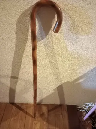WANDELSTOK, mooi hout , 92 cm - z.g.a.n.