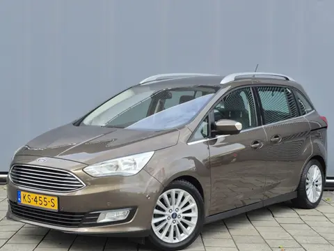 Ford Grand C-Max BWJ 11-2016 | 1.5T 183PK Titanium AUTOMAAT | TREKHAAK | PANO DAK | CLIMA | NAVI | P