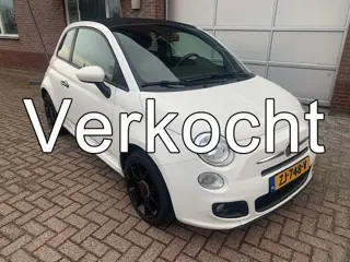 Fiat 500C 1.2 Sport Lederen bekleding (bj 2013)