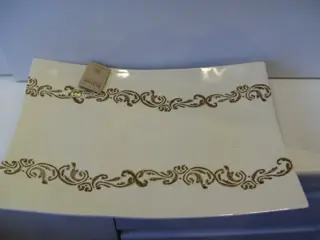 SERVEERSCHALEN XXL RECHTHOEKIG HAND MADE 45 CM NIEUW