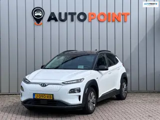 Hyundai Kona EV Premium 64 kWh SOH100% WARMTEPOMP|TREKHAAK|HEADUP|STOEL&STUURVRM+VERKOELING|LEDER|BL