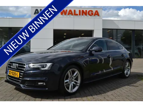 Audi A5 Sportback 1.8 TFSI S-Line Autom. | Opendak | Sportstoelen | Leer/ Alcantara | Stoelverwarmin