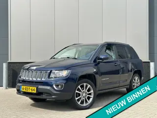 Jeep Compass 2.0 Limited Trekhaak Camera Stoelverwarming Leer
