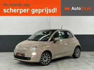 Fiat 500 1.2 Lounge Panoramadak / LM-Velgen / Clima / Parkeersensoren