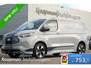 Ford E-Transit Custom 320 L1H1 Sport | 71kWh | 160kW/218pk | Trekgewicht 2300kg | Stoel+Stuurverw. |