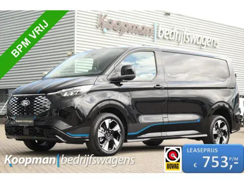 Ford E-Transit Custom 320 L1H1 Sport | 71kWh | 160kW/218pk | Trekgewicht 2300kg | Stoel+Stuurverw. |