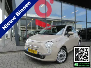 Fiat 500 1.2 Lounge | PANORAMADAK | AIRCO | LICHTMETALEN WIELEN |