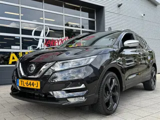 Nissan Qashqai 1.2 Tekna + - Panorama dak I Navigatie I Airco I Leer I Sport pakket + Velgen 19 inch