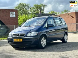 Opel Zafira 1.6-16V Comfort 7 Persoons*Ijskoude Airco*NAP*Trekhaak*APK*2e eigenaar*LM velgen*Elektri