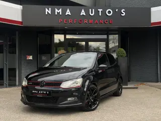 Volkswagen Polo 1.4 TSI GTI 180PK, BLACK ON BLACK, 3-DRS, CARPLAY, STOELVERWARMING, DEALER ONDERHOUD